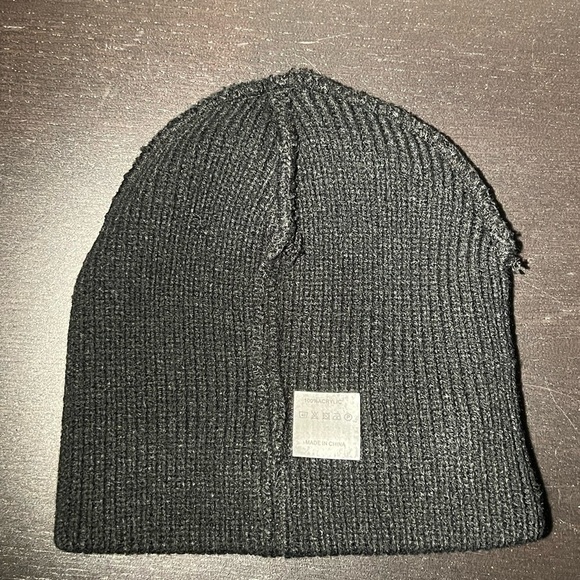 Shibuya Republic Black Knit Beanie – Tokyo Vancouver - Picture 3 of 3